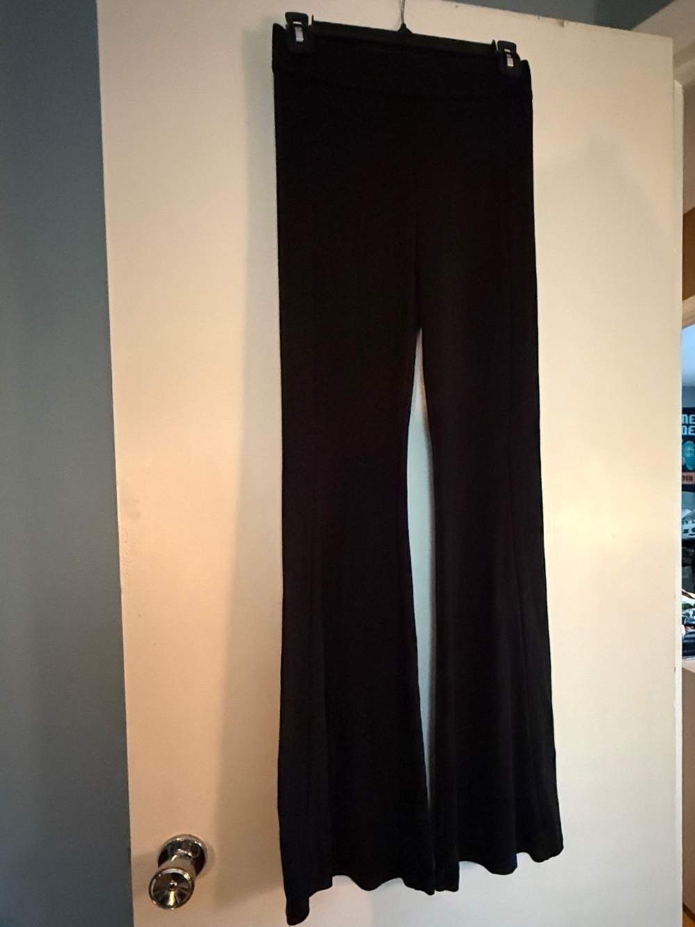 Forever 21 Black Wide-Leg Lounge Pants S